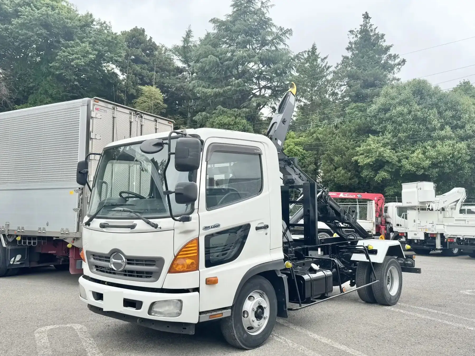 日野 レンジャー 中型/増トン アームロール ツインホイスト TKG-FC9JEAPの中古トラック画像1