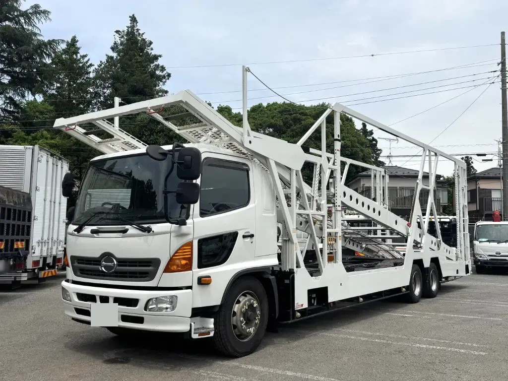 日野 レンジャー 中型/増トン 車両重機運搬 キャリアカー LDG-GK8JWAA
