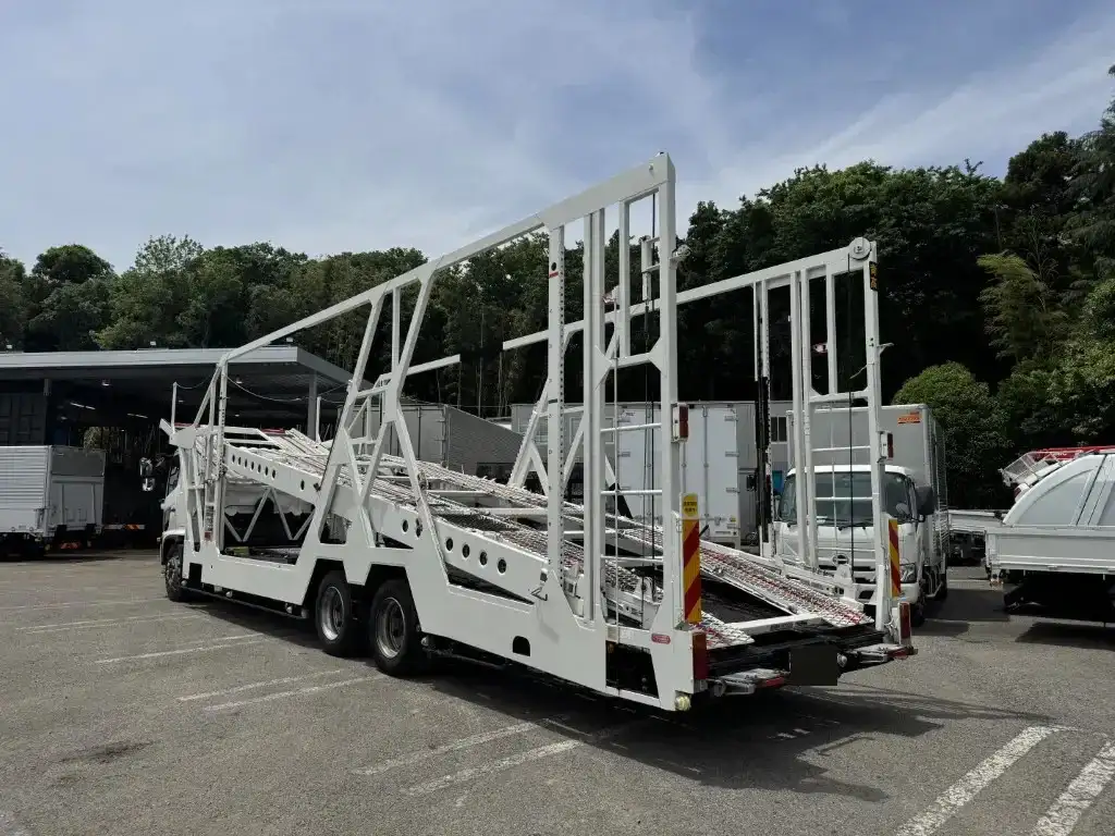 日野 レンジャー 中型/増トン 車両重機運搬 LDG-GK8JWAA H27の中古トラック画像4