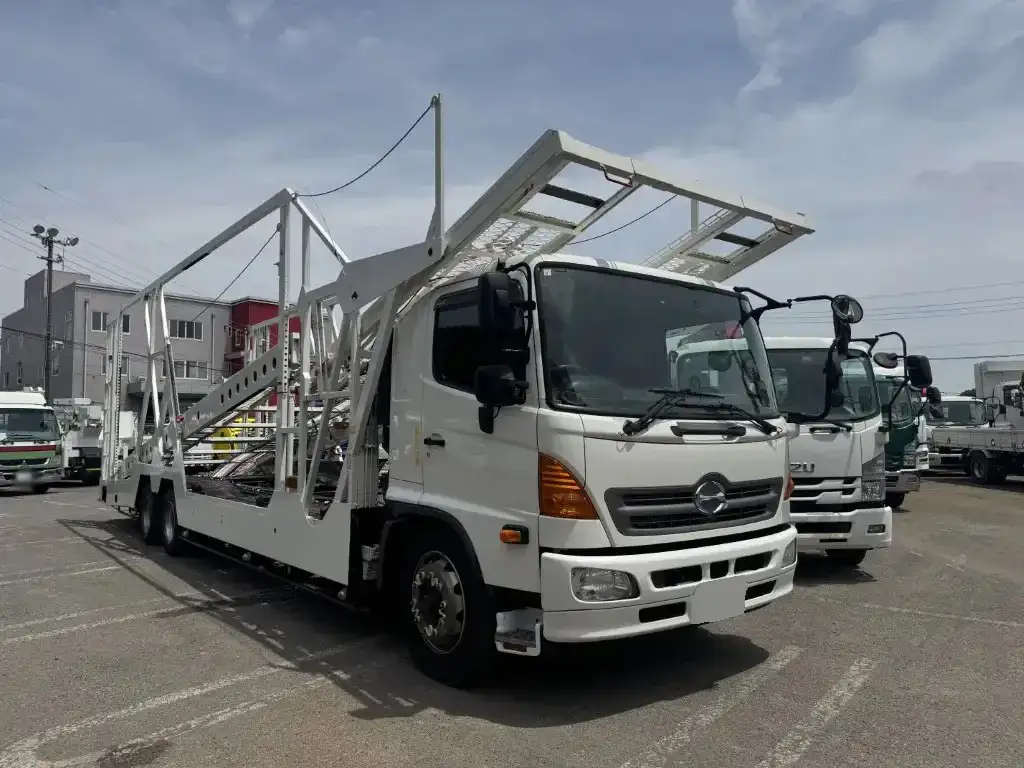 日野 レンジャー 中型/増トン 車両重機運搬 LDG-GK8JWAA H27の中古トラック画像2