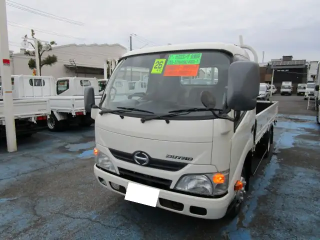 日野 デュトロ 小型 平ボディ 床鉄板 TKG-XZU645M の中古トラック【車両No.188959】