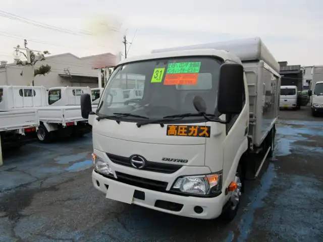 日野 デュトロ 小型 アルミバン ボトルカー サイドドア の中古トラック【車両No.188958】