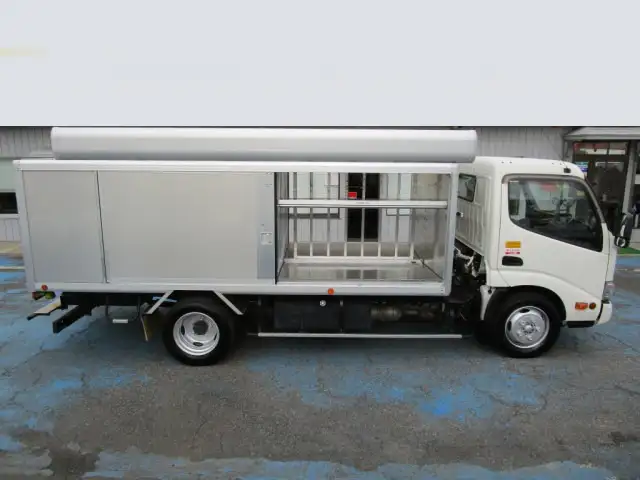 日野 デュトロ 小型 アルミバン ボトルカー サイドドアの中古トラック画像5