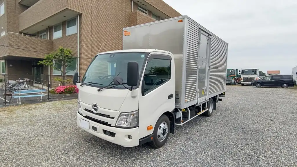 日野 デュトロ 小型 アルミバン パワーゲート サイドドア の中古トラック【車両No.188657】