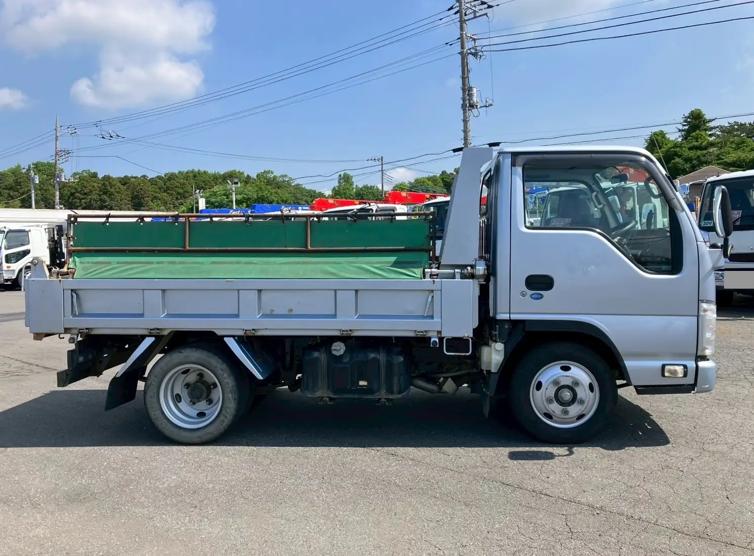 いすゞ エルフ 小型 ダンプ 強化 コボレーンの中古トラック画像2