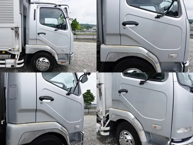 三菱 ファイター 中型/増トン ウイング 床鉄板 PA-FK71Fの中古トラック画像8