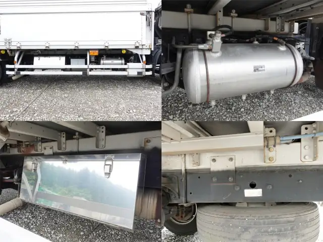 三菱 ファイター 中型/増トン ウイング 床鉄板 PA-FK71Fの中古トラック画像14