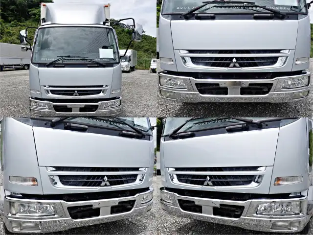 三菱 ファイター 中型/増トン ウイング 床鉄板 PA-FK71Fの中古トラック画像2