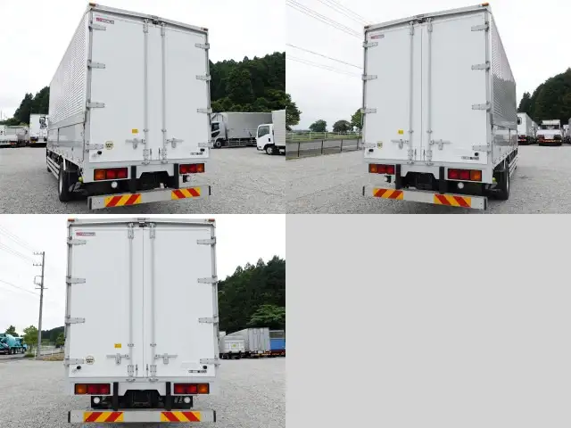 三菱 ファイター 中型/増トン ウイング ベッド QKG-FK62FZの中古トラック画像4