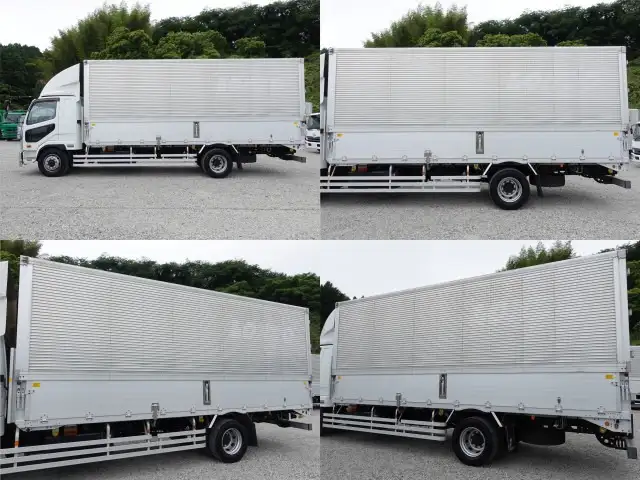 三菱 ファイター 中型/増トン ウイング ベッド QKG-FK62FZの中古トラック画像5