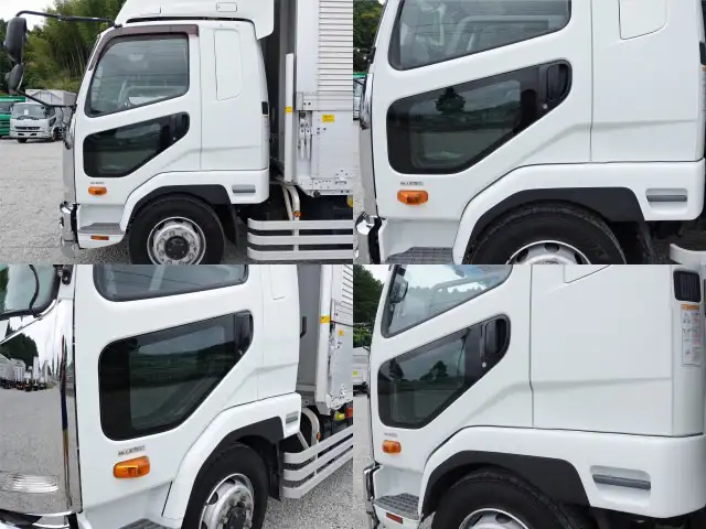 三菱 ファイター 中型/増トン ウイング ベッド QKG-FK62FZの中古トラック画像9