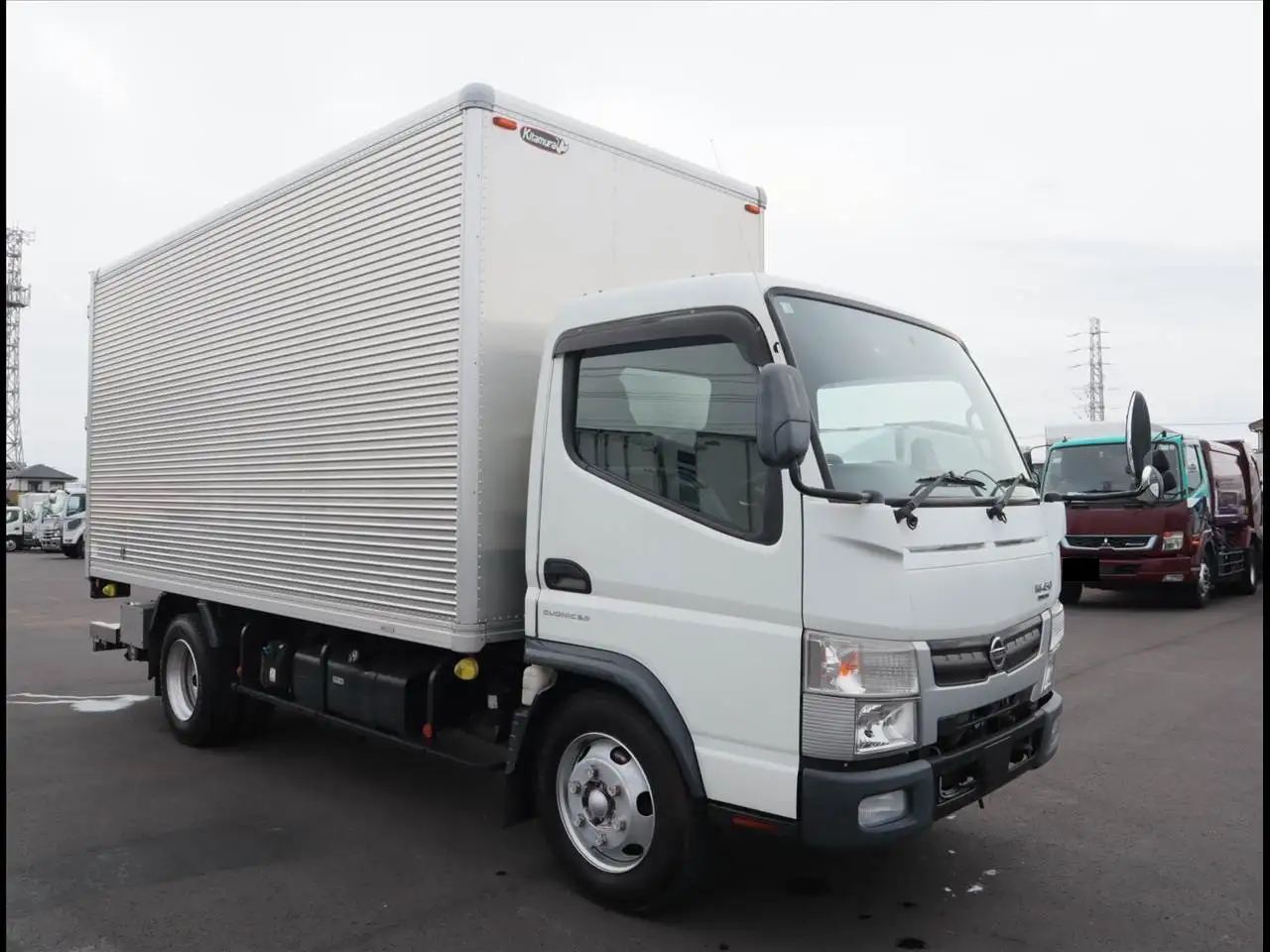 日産 アトラス 小型 アルミバン パワーゲート 2RG-FEA8Wの中古トラック画像2