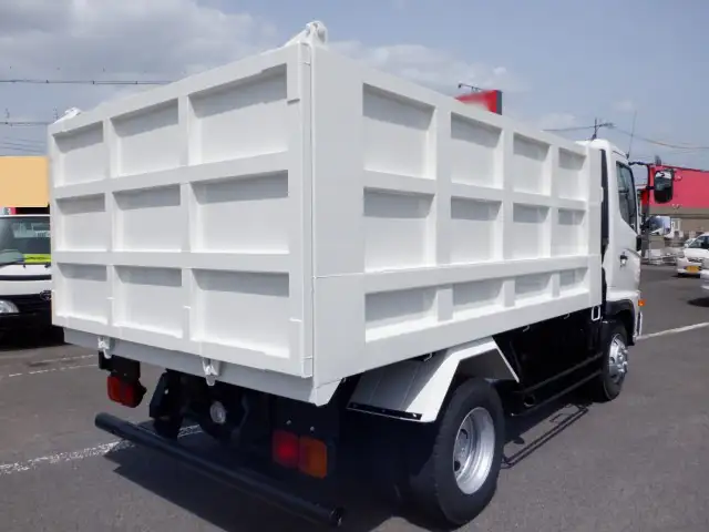 日野 レンジャー 中型/増トン ダンプ 土砂禁 ステンレス張りの中古トラック画像3