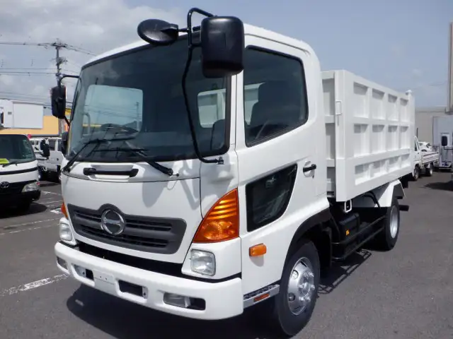 日野 レンジャー 中型/増トン ダンプ 土砂禁 ステンレス張り の中古トラック【車両No.189081】