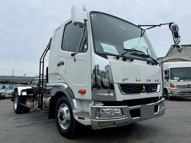三菱 ファイター 中型/増トン アームロール ツインホイスト ベッドの中古トラック画像2