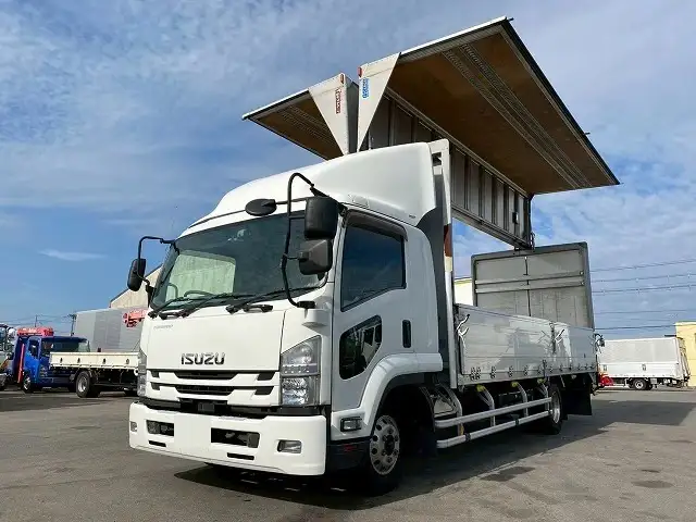いすゞ フォワード 中型/増トン ウイング ベッド TKG-FRR90S2の中古トラック画像5