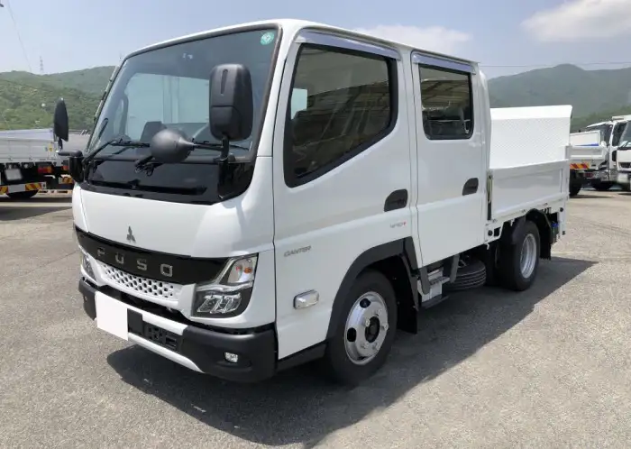 三菱 キャンター 小型 平ボディ Wキャブ パワーゲート の中古トラック【車両No.189022】