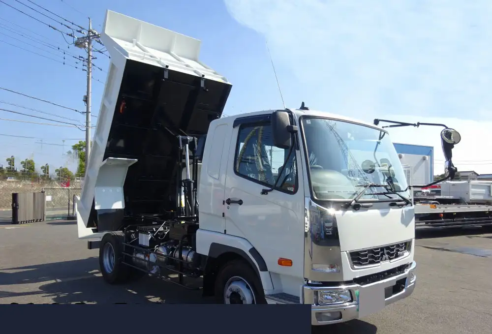 三菱 ファイター 中型/増トン ダンプ 強化 ベッドの中古トラック画像3