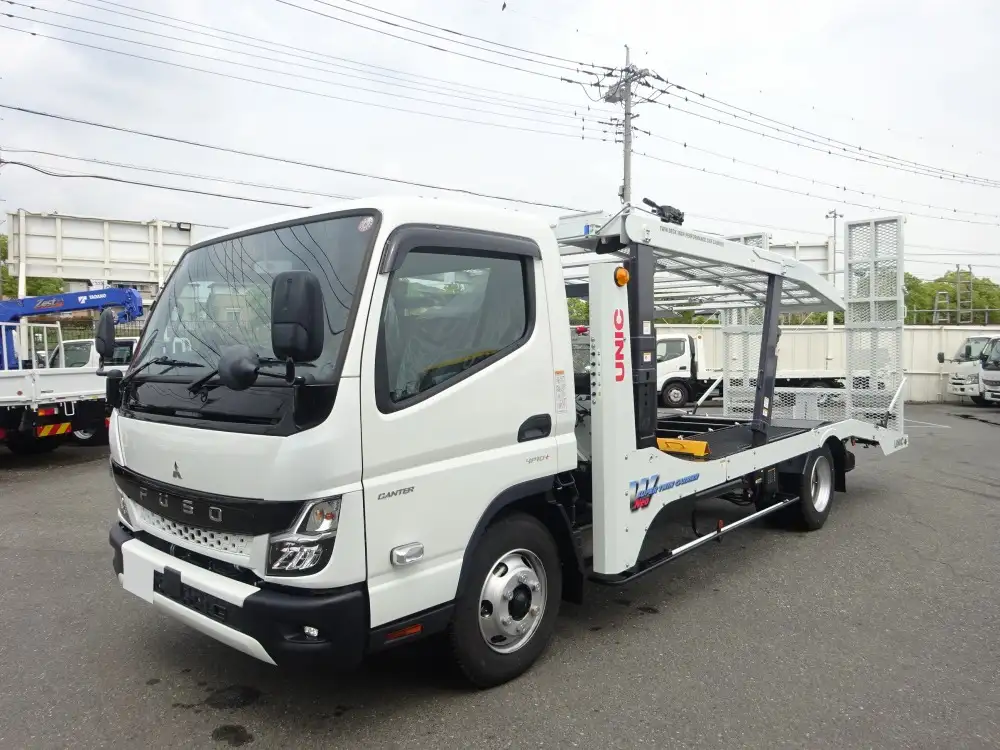 三菱 キャンター 小型 車両重機運搬 ラジコン ウインチ の中古トラック【車両No.189067】