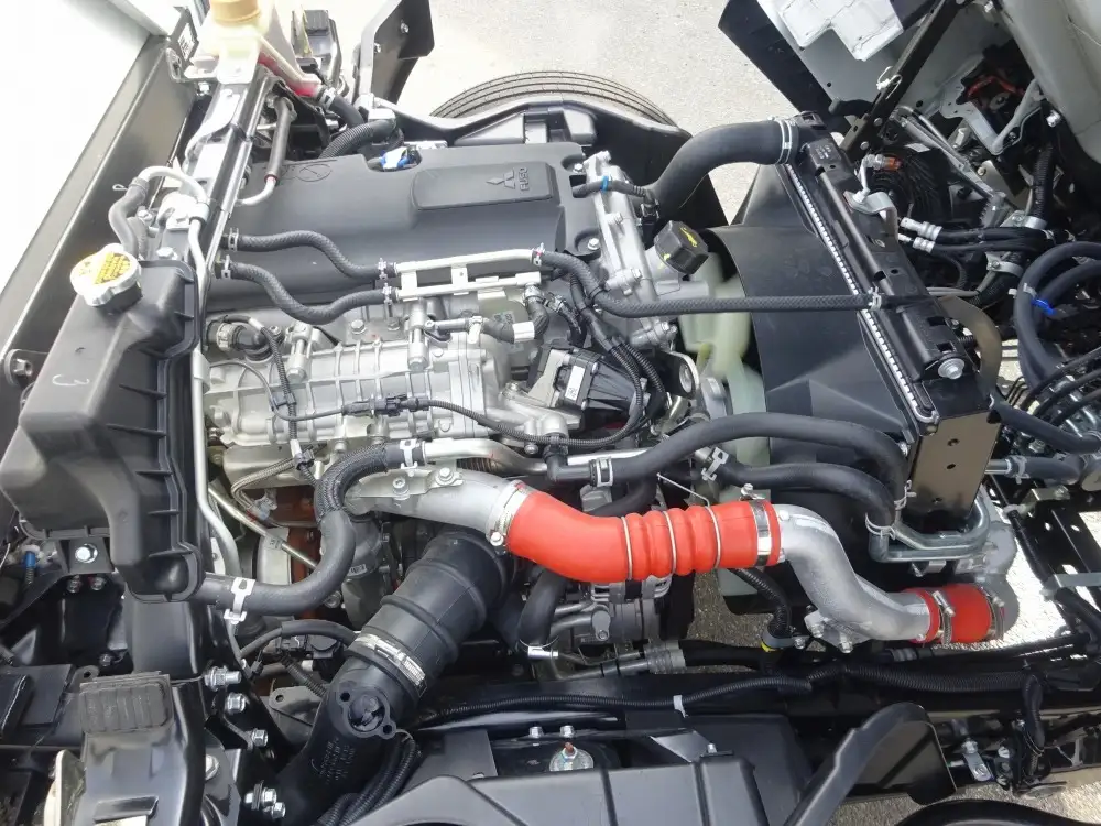 三菱 キャンター 小型 車両重機運搬 ラジコン ウインチの中古トラック画像19