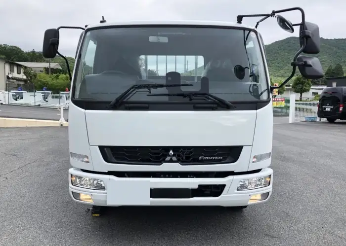 三菱 ファイター 中型/増トン 平ボディ アルミブロック ベッドの中古トラック画像2