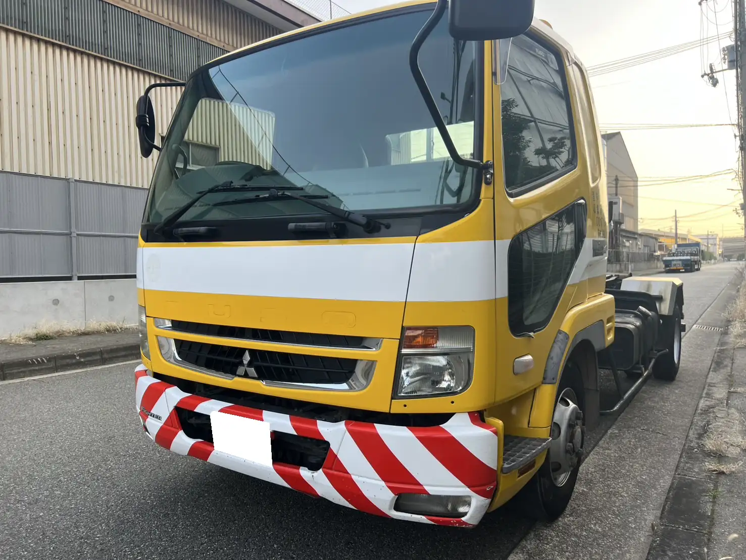三菱 ファイター 中型/増トン アームロール ツインホイスト PA-FK61Fの中古トラック画像2