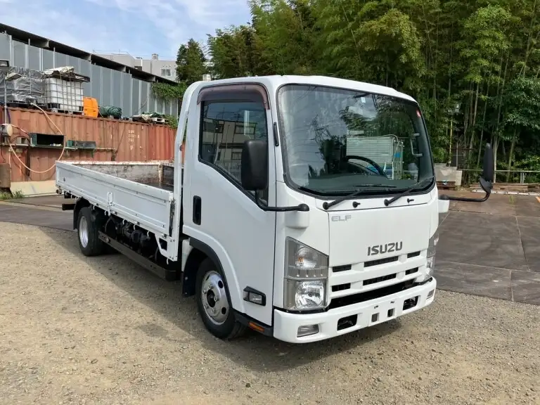 いすゞ エルフ 小型 平ボディ TKG-NLR85AR H26の中古トラック画像3