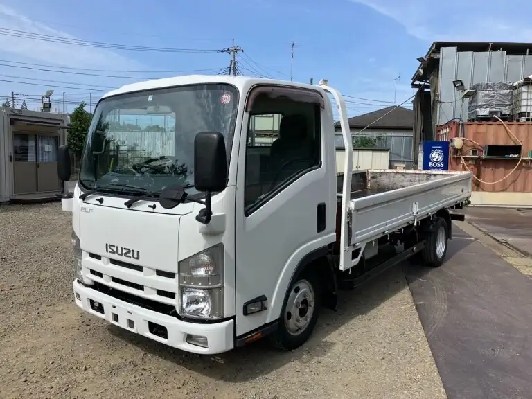 いすゞ エルフ 小型 平ボディ TKG-NLR85AR H26 の中古トラック【車両No.189130】
