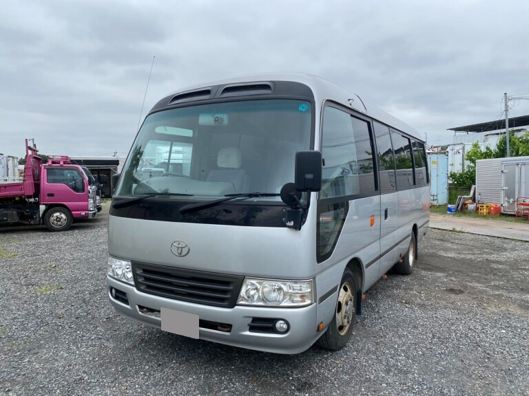 トヨタ コースター 小型 バス マイクロバス SKG-XZB70 の中古トラック【車両No.178036】