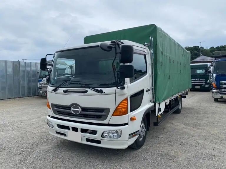 日野 レンジャー 中型/増トン 平ボディ 幌 TKG-FC9JKAA の中古トラック【車両No.189133】