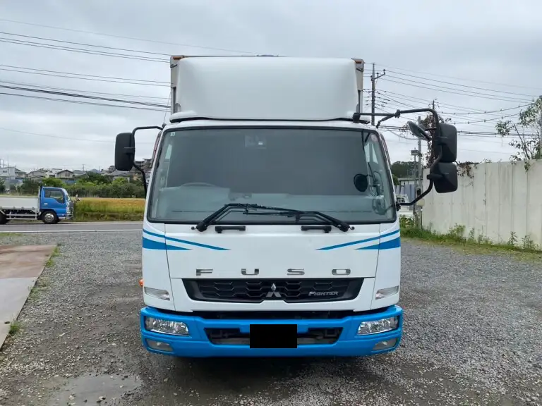 三菱 ファイター 中型/増トン ウイング ベッド TKG-FK61Fの中古トラック画像2