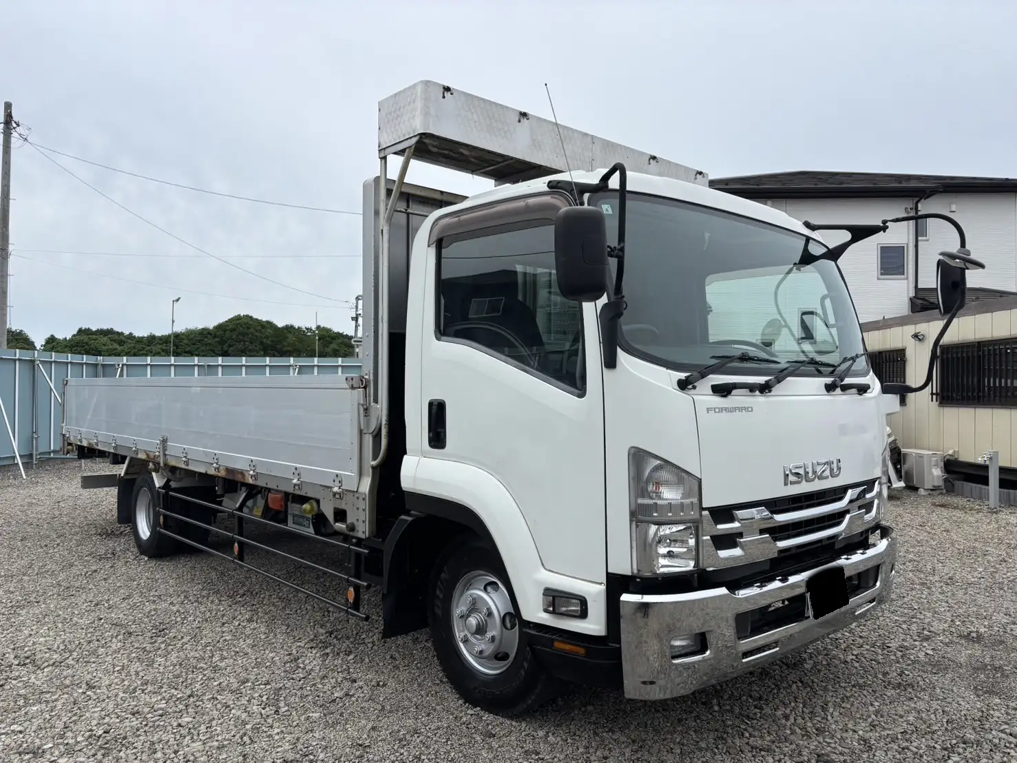 いすゞ フォワード 中型/増トン 平ボディ アルミブロック TKG-FRR90S2の中古トラック画像2