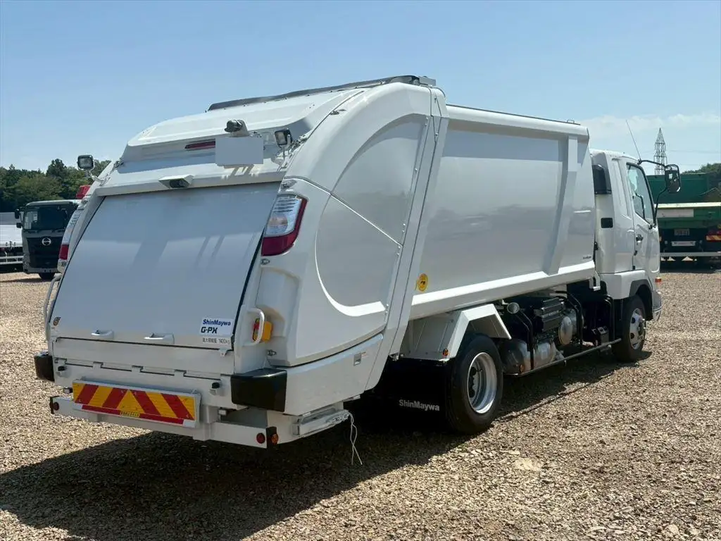 三菱 ファイター 中型/増トン パッカー車 プレス式 ベッドの中古トラック画像3
