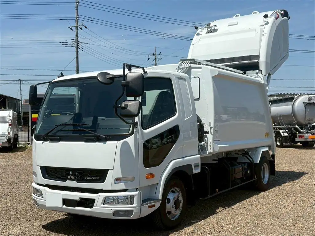 三菱 ファイター 中型/増トン パッカー車 プレス式 ベッド の中古トラック【車両No.189256】