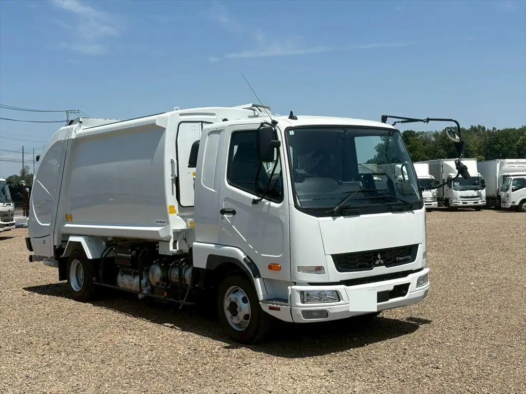 三菱 ファイター 中型/増トン パッカー車 プレス式 ベッドの中古トラック画像2
