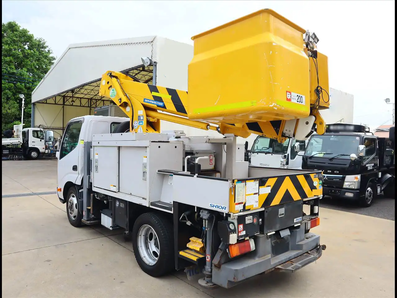 日野 デュトロ 小型 高所・建柱車 高所作業車 電工仕様の中古トラック画像4