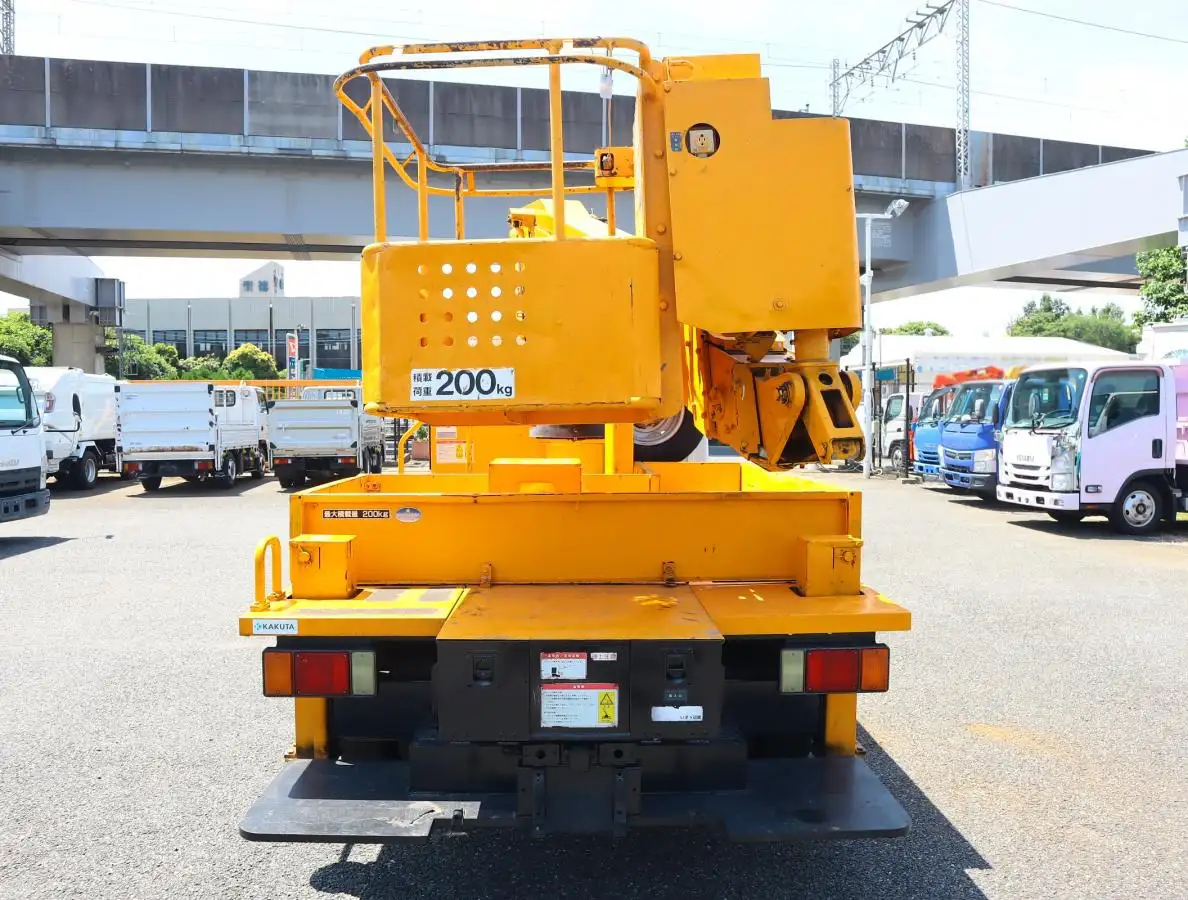 いすゞ エルフ 小型 高所・建柱車 高所作業車 BDG-NKR85Nの中古トラック画像4