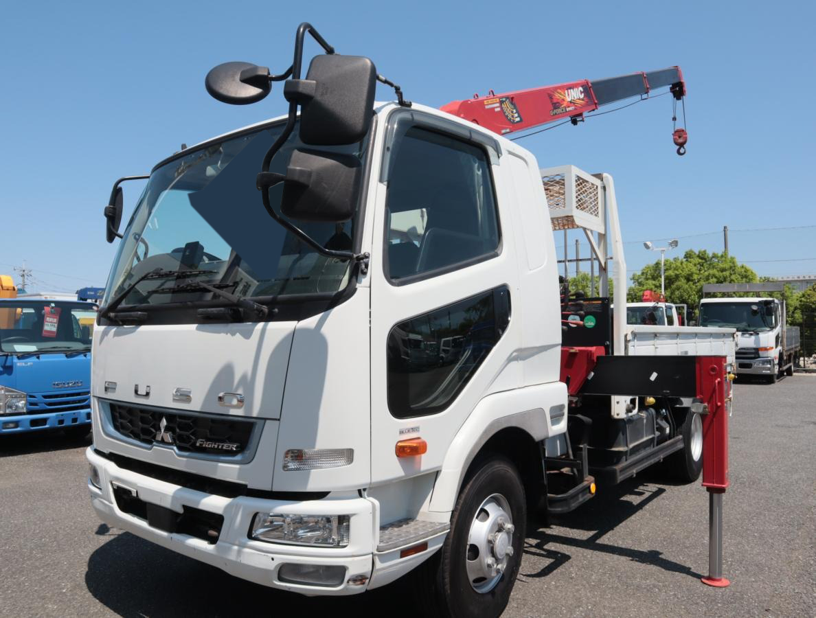 三菱 ファイター 中型/増トン クレーン付 4段 ラジコン の中古トラック【車両No.150086】