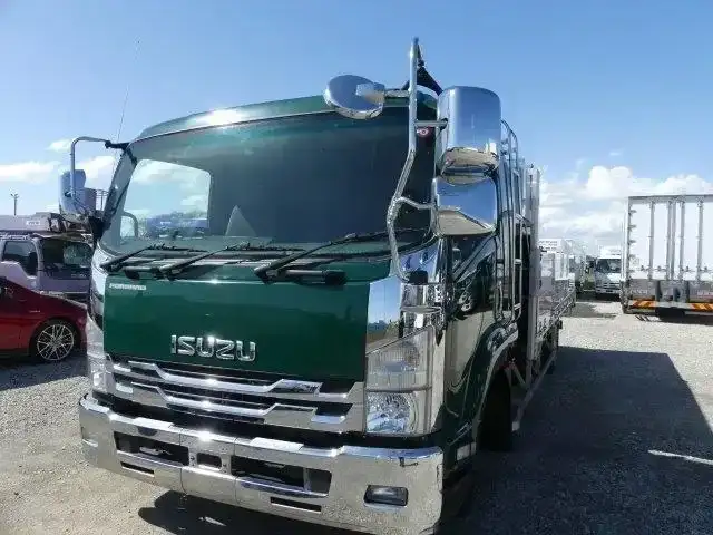 いすゞ フォワード 中型/増トン クレーン付 アルミブロック エアサス の中古トラック【車両No.189290】