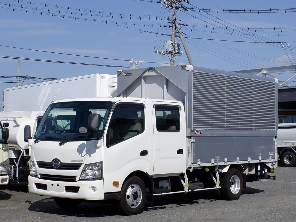 日野 デュトロ 小型 ウイング 幌ウイング パワーゲート の中古トラック【車両No.132168】