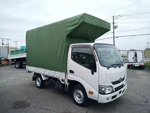 トヨタ トヨエース 小型 平ボディ 幌 LDF-KDY281の中古トラック画像2