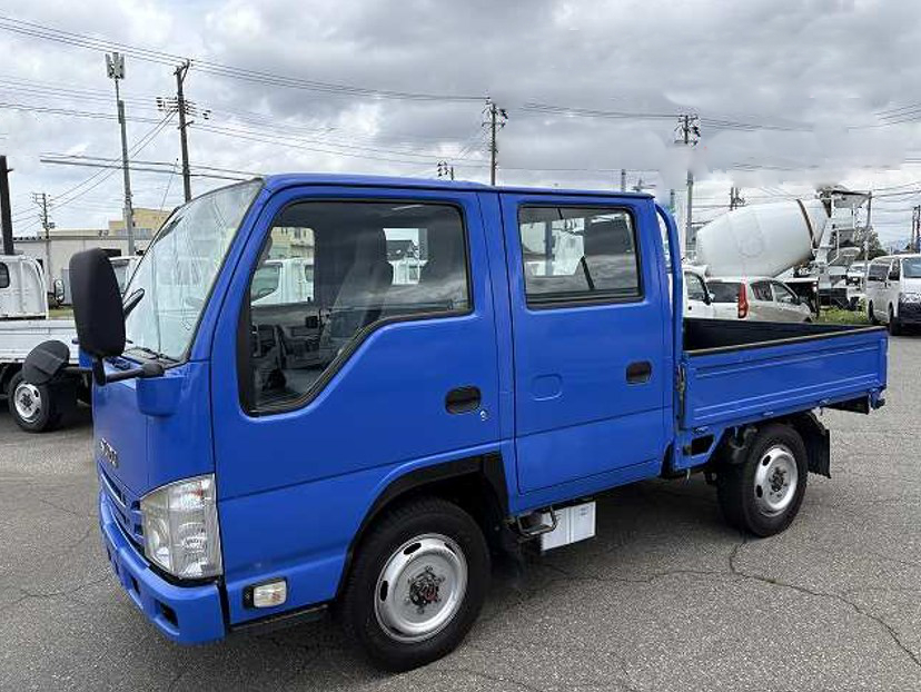 いすゞ エルフ 小型 平ボディ パワーゲート 床鉄板 の中古トラック【車両No.148616】