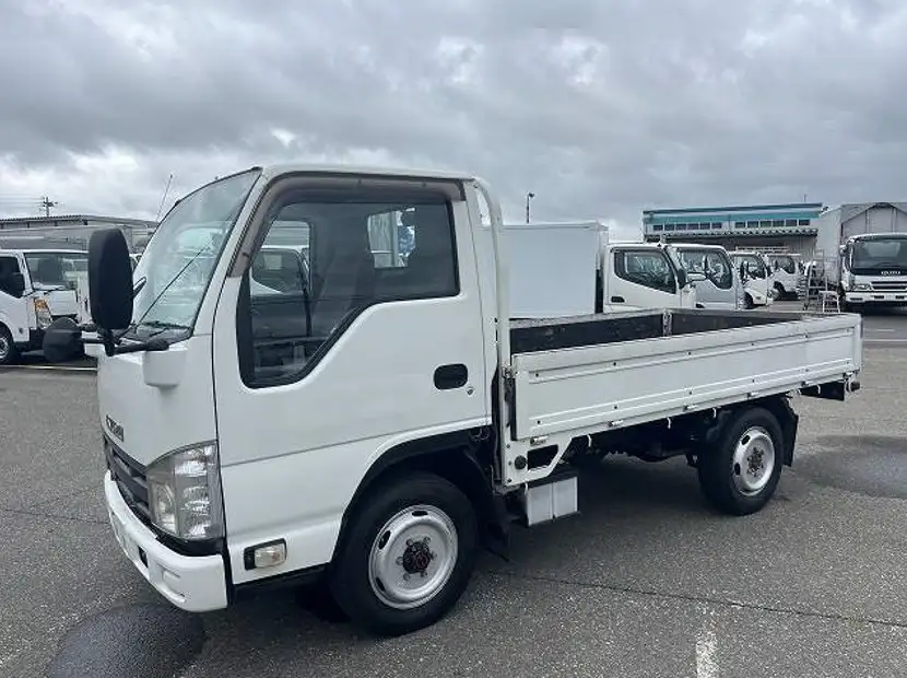 いすゞ エルフ 小型 平ボディ SKG-NHS85A H24の中古トラック画像1