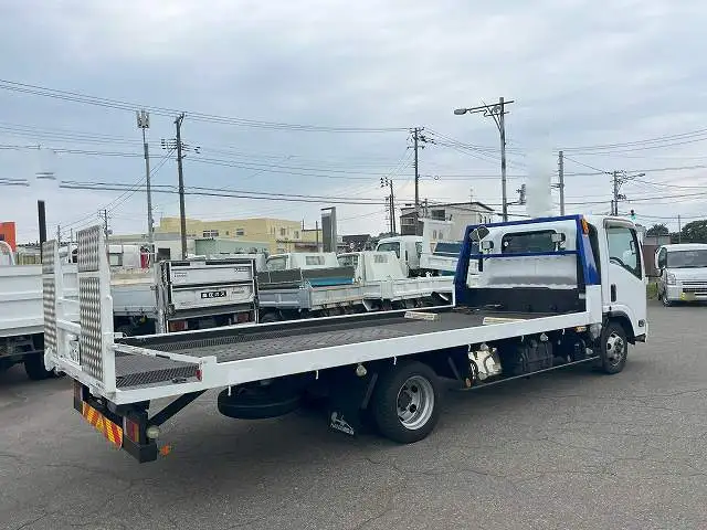 いすゞ エルフ 小型 車両重機運搬 ラジコン ウインチの中古トラック画像3