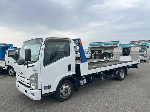 いすゞ エルフ 小型 車両重機運搬 ラジコン ウインチ の中古トラック【車両No.189030】