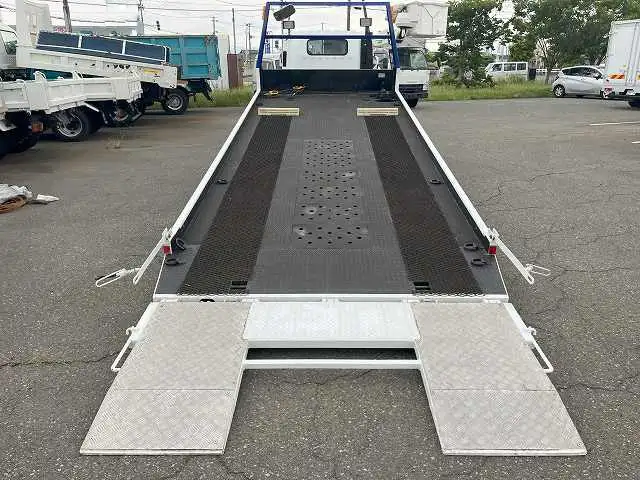 いすゞ エルフ 小型 車両重機運搬 ラジコン ウインチの中古トラック画像7