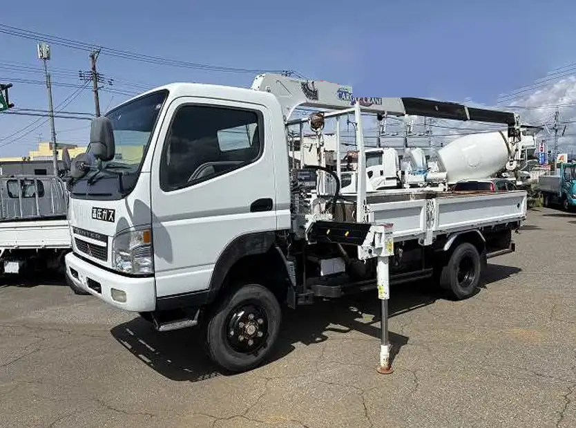 三菱 キャンター 小型 クレーン付 3段 ラジコン の中古トラック【車両No.189033】