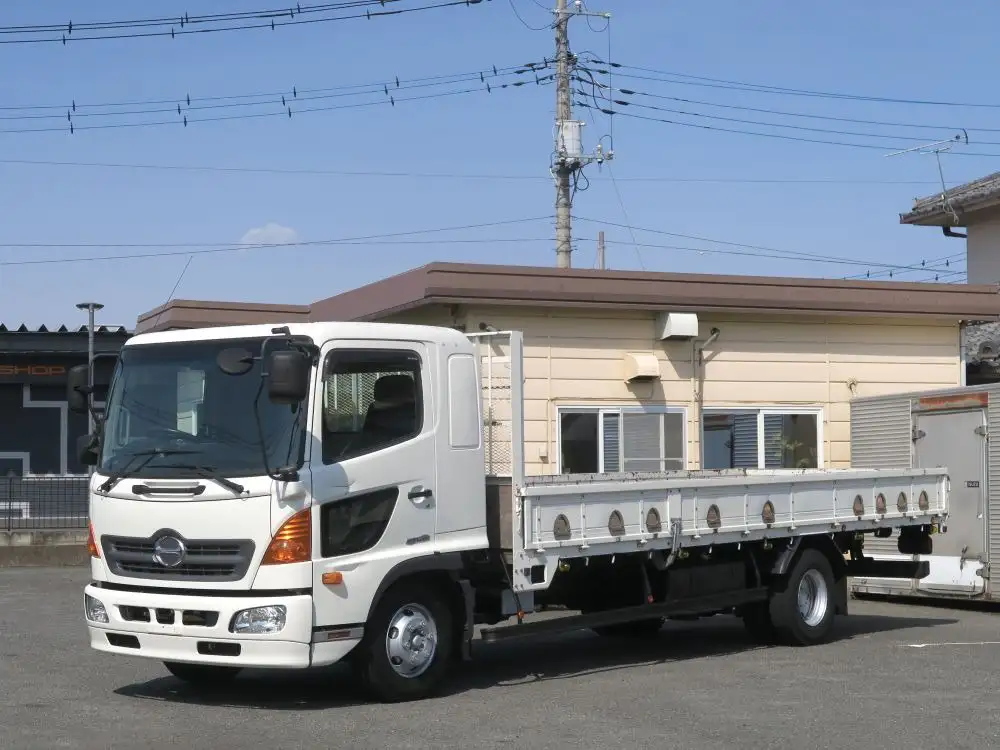 日野 レンジャー 中型/増トン 平ボディ ベッド TKG-FD9JLAA の中古トラック【車両No.189058】