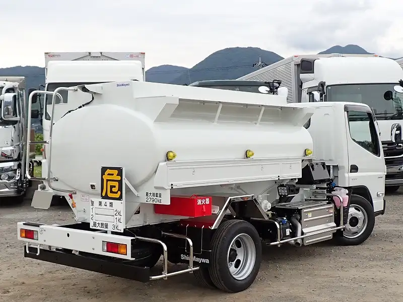 三菱 キャンター 小型 タンク車 ローリー 2RG-FGA50の中古トラック画像3