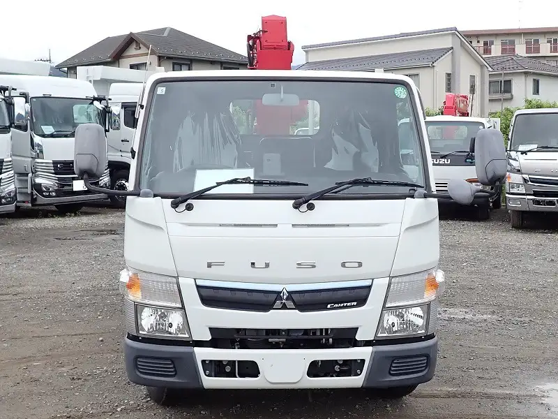 三菱 キャンター 小型 クレーン付 3段 フックインの中古トラック画像2